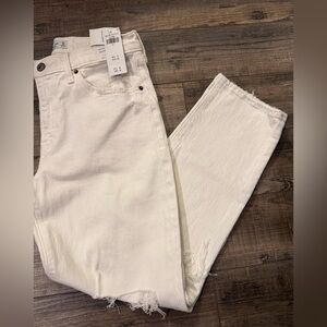 Women's Abercrombie White Jeans